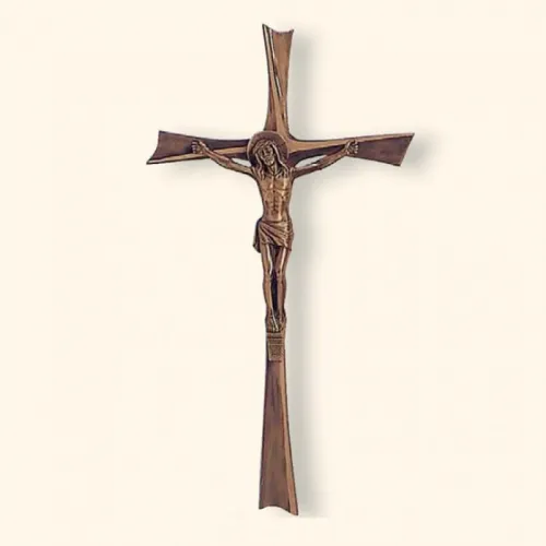 Бронзовый крест для памятника на могилу 23026/40
