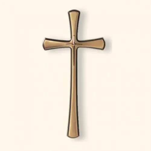 Бронзовый крест для памятника на могилу 24322/40