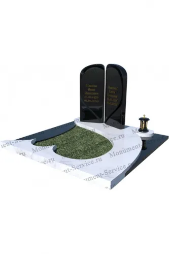 Купить европейский памятник 8020 на могилу в Москве