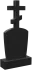 Памятник 3222 с крестом на могилу