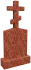 Памятник L/3202 с крестом на могилу