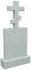 Памятник M/3200 с крестом на могилу