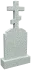 Памятник M/3216 с крестом на могилу