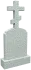 Памятник M/3223 с крестом на могилу