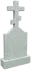 Памятник M/3240 с крестом на могилу