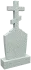 Памятник M/3244 с крестом на могилу