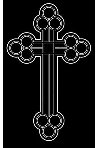 Крест на памятник 7951
