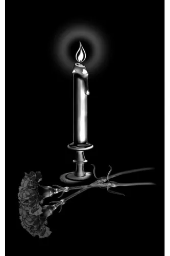 Свеча для памятника на могилу 138