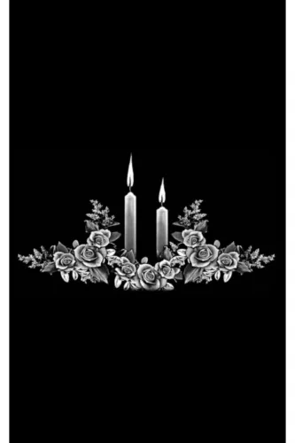 Свеча для памятника на могилу 161