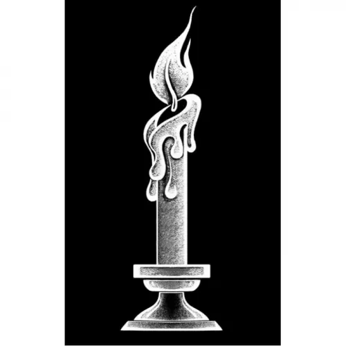 Свеча для памятника на могилу 65