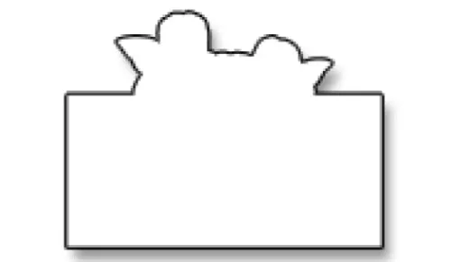 Сложная форма 106, без отверстий