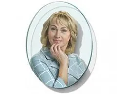 Стекло 165, овал
