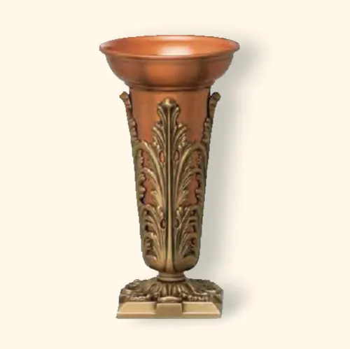 Ваза из бронзы на памятник 01786/15