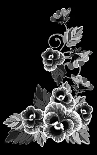 Цветы на памятник 451