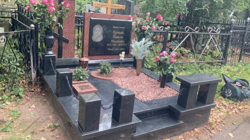 Горизонтальные памятники на двоих