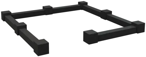 Цоколь на могилу 5206