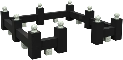 Цоколь на могилу 5215