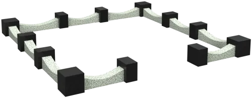 Цоколь на могилу 5238