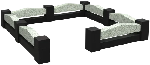 Цоколь на могилу 5266