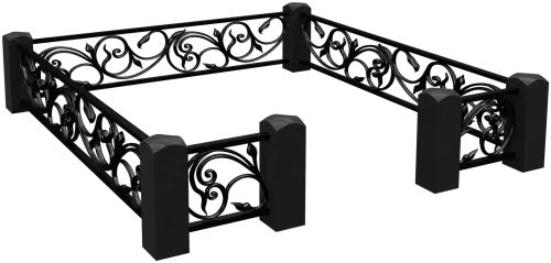 Цоколь на могилу 5324