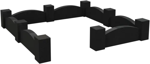 Цоколь на могилу 5346