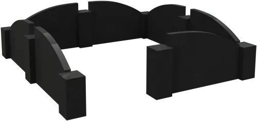 Цоколь на могилу 5348