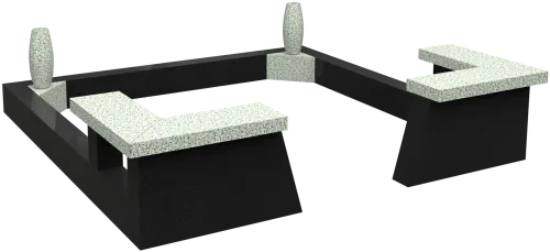 Цоколь на могилу 5387-1