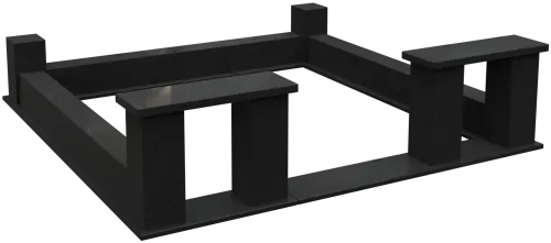 Цоколь на могилу 5387-2