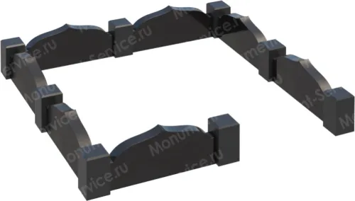 Цоколь на могилу M210