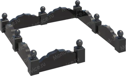 Цоколь на могилу M262