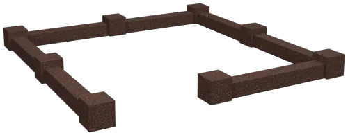 Цоколь на могилу D/5206