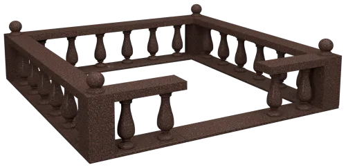 Цоколь на могилу D/5234