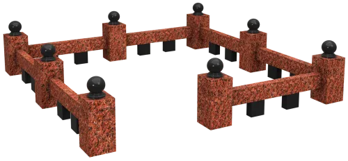 Цоколь на могилу L/5214