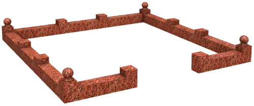 Цоколь на могилу L/5233