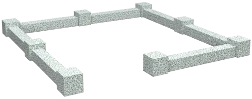 Цоколь на могилу M/5206