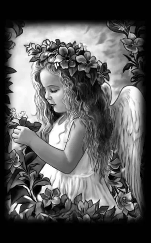 Ангел на памятник 182