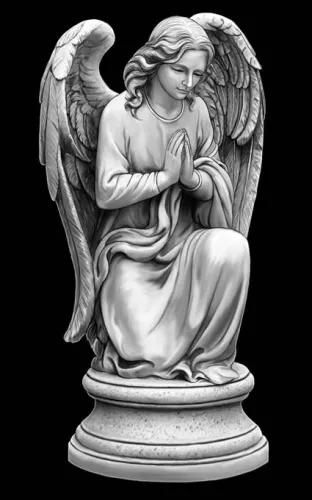 Ангел на памятник 55