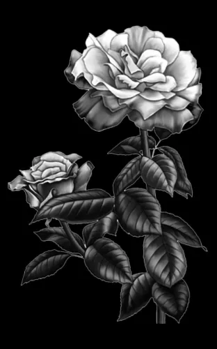 Цветы на памятник 024