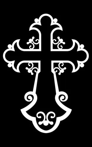Крест на памятник 105
