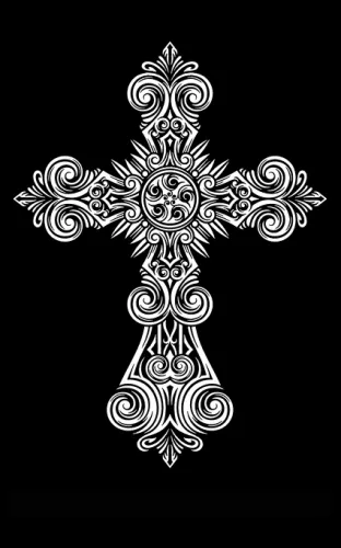 Крест на памятник 119