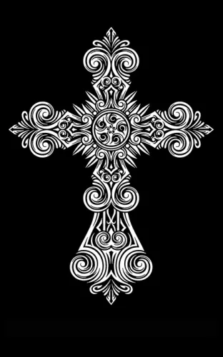 Крест на памятник 119