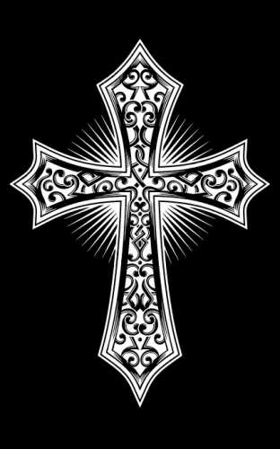 Крест на памятник 124