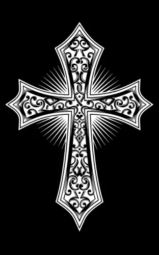 Крест на памятник 124