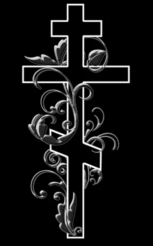 Крест на памятник 329