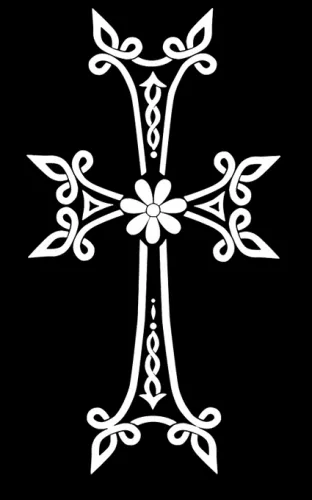 Крест на памятник 3584