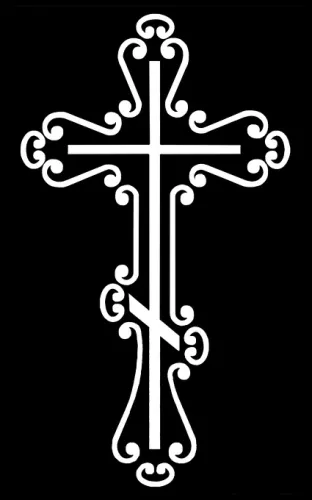 Крест на памятник 8069
