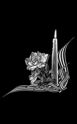 Свеча на памятник 6