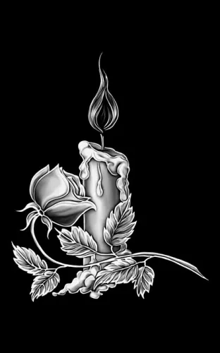 Свеча на памятник 89