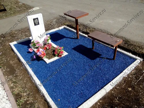 Щебень на могилы